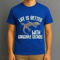 Gargoyle Gecko Owner Lizard Keeping Reptile Keeper Cool Gift T-Shirt thumb 3