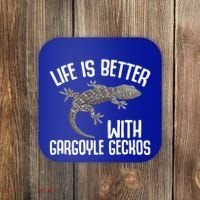 Gargoyle Gecko Owner Lizard Keeping Reptile Keeper Cool Gift Coaster thumb 0