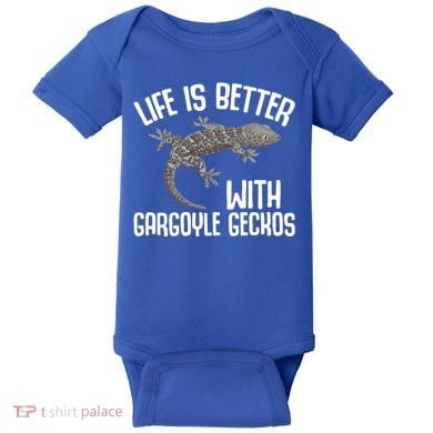 Gargoyle Gecko Owner Lizard Keeping Reptile Keeper Cool Gift Baby Bodysuit