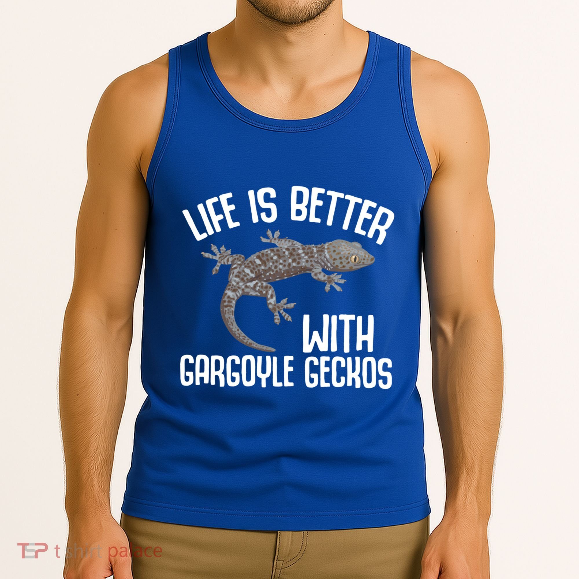 Gargoyle Gecko Owner Lizard Keeping Reptile Keeper Cool Gift Tank Top