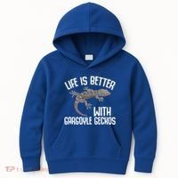 Gargoyle Gecko Owner Lizard Keeping Reptile Keeper Cool Gift Kids Hoodie thumb 0