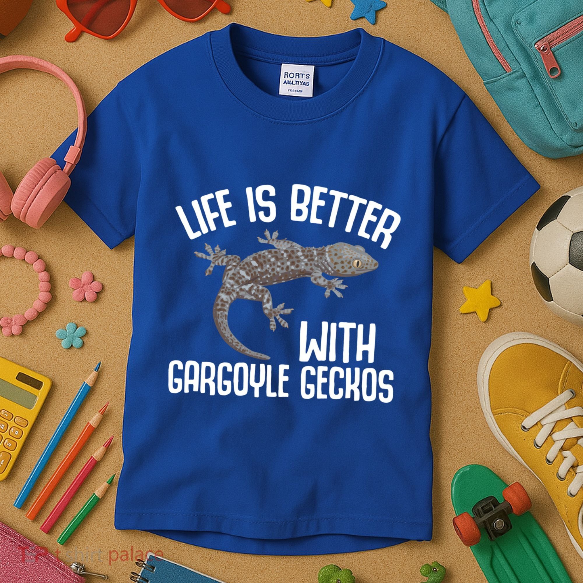 Gargoyle Gecko Owner Lizard Keeping Reptile Keeper Cool Gift Kids T-Shirt