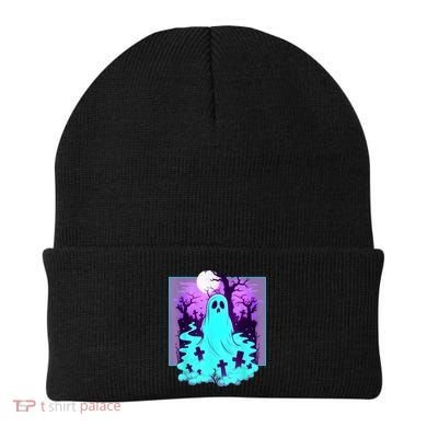 Ghost Graveyard Pastel Goth Cute Spooky Halloween Aesthetic Beanie