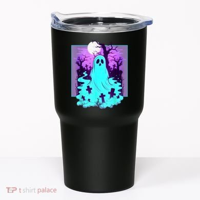 Ghost Graveyard Pastel Goth Cute Spooky Halloween Aesthetic Tumbler