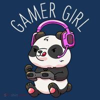 Gamer Girl Panda Gaming Pandas Video Game Women's Tank Top thumb 5