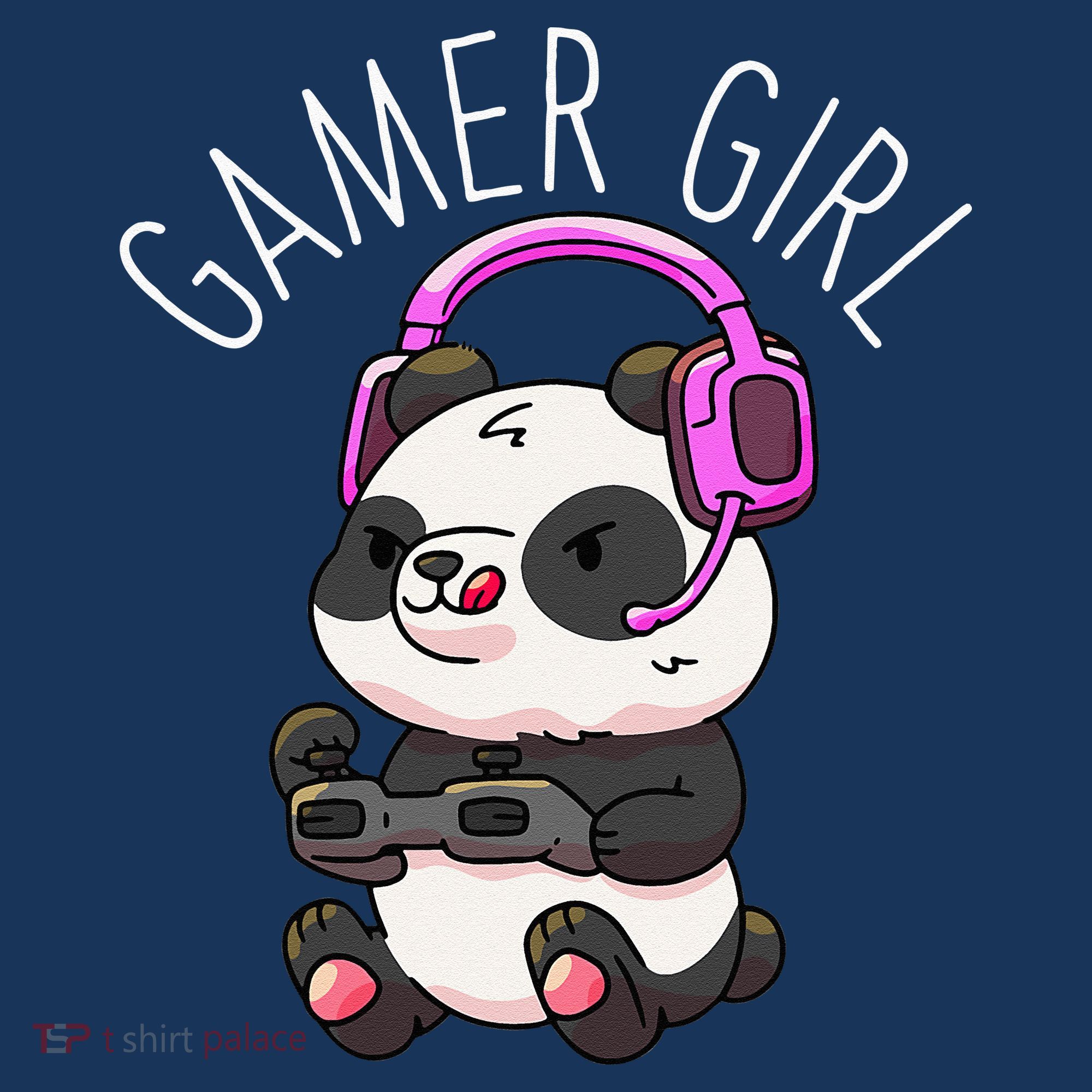 Gamer Girl Panda Gaming Pandas Video Game Women's Tank Top
