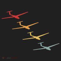Glider Gliding Plane Retro Sailplane Flying Pilot Aviation Hat thumb 2