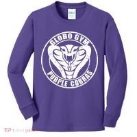 Globo Gym Purple Cobras Kids Long Sleeve Shirt thumb 0