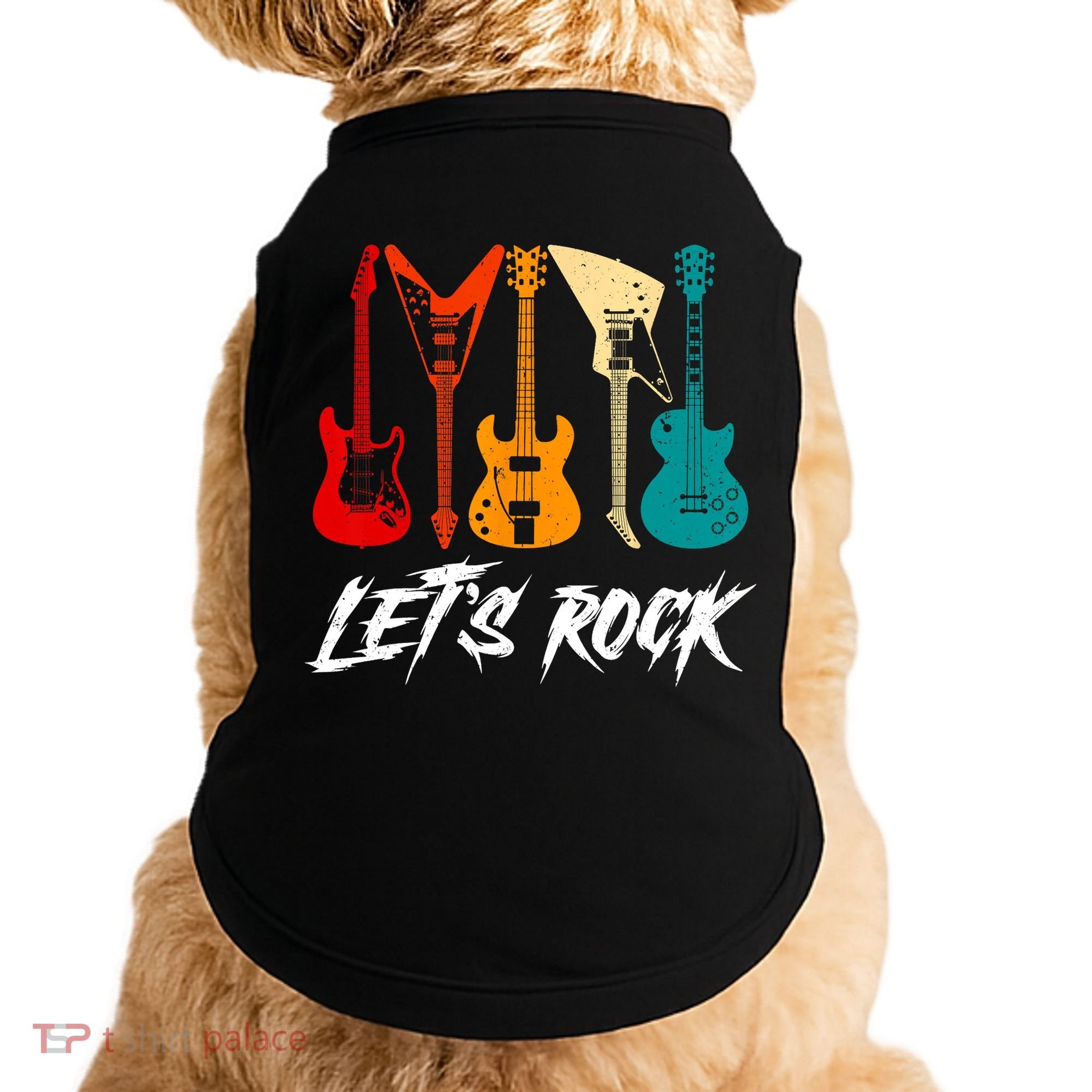 Guitarist Guitar Player Rock Music Lover Guitar Doggie Tank