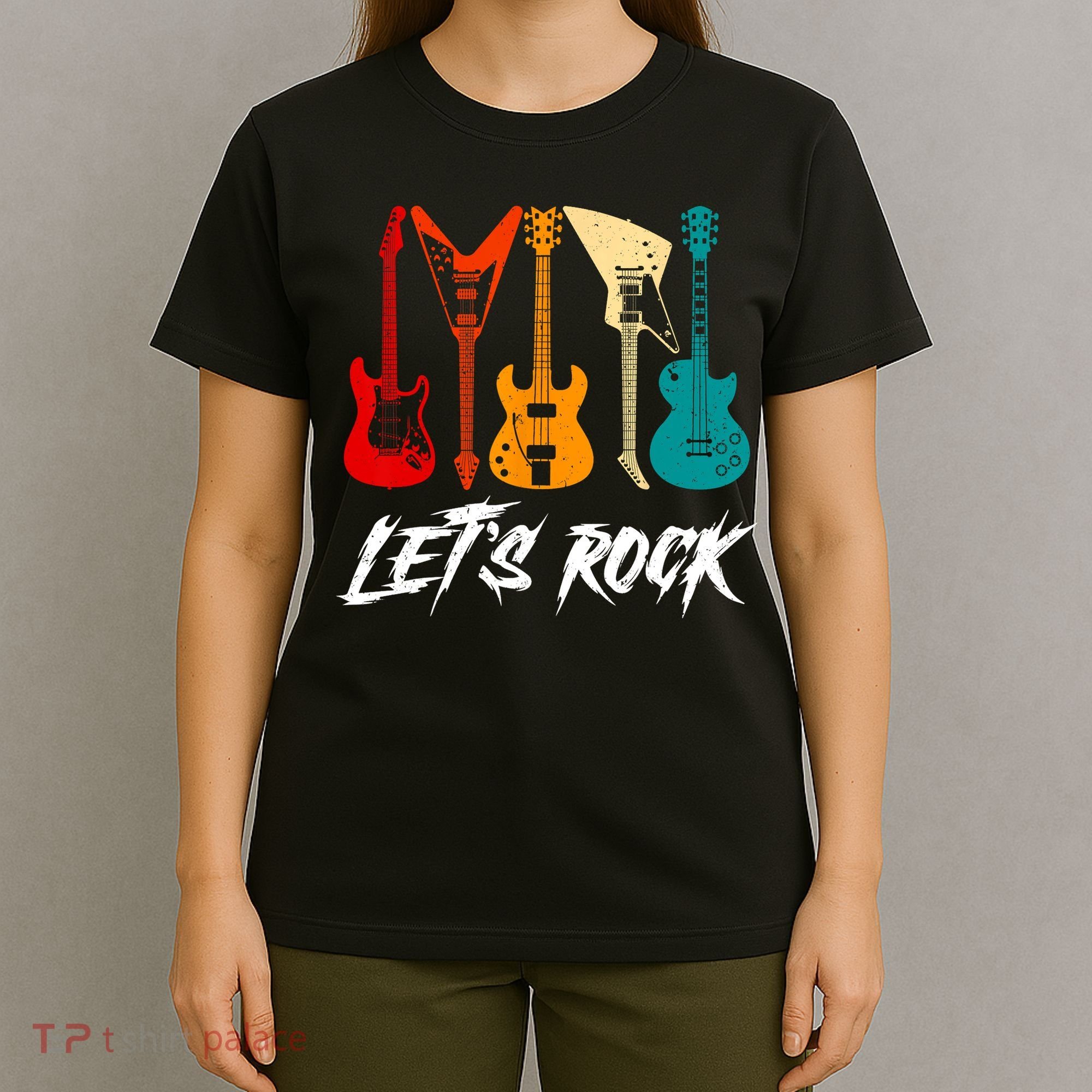 Guitarist Guitar Player Rock Music Lover Guitar T-Shirt