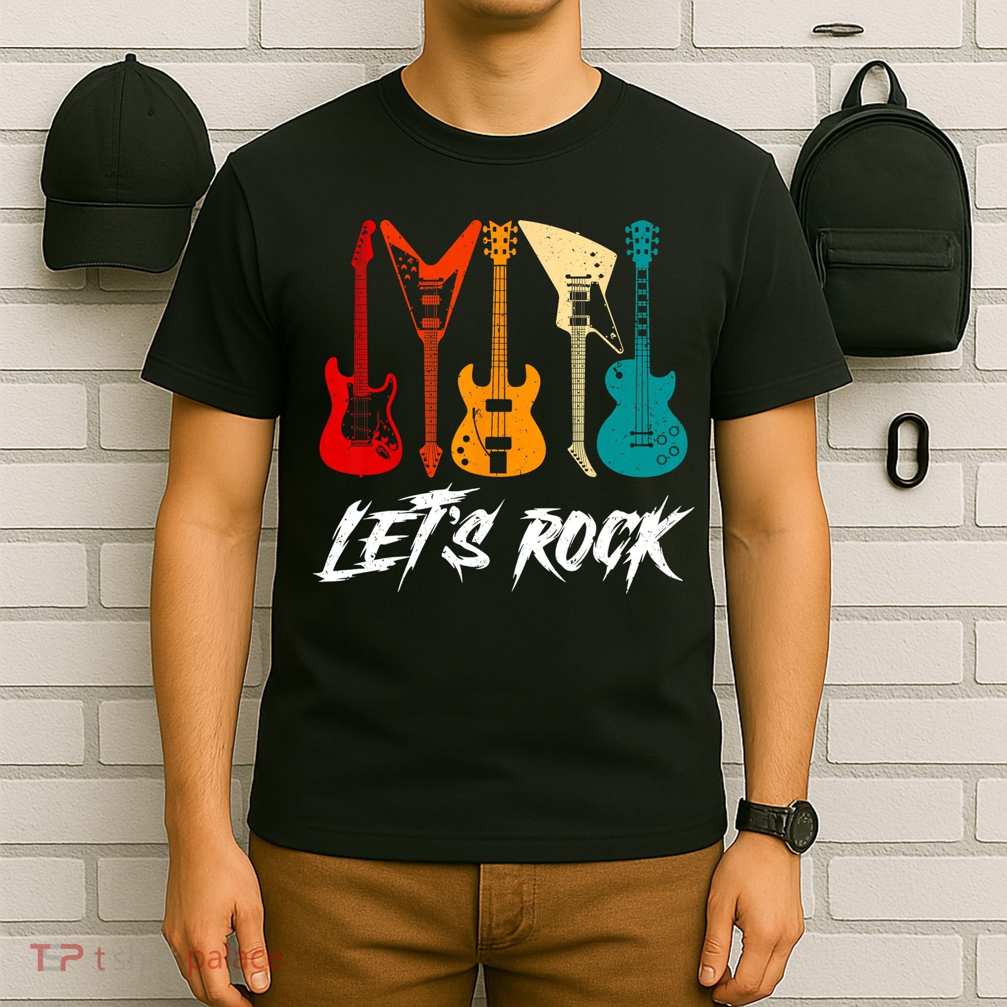 Guitarist Guitar Player Rock Music Lover Guitar T-Shirt