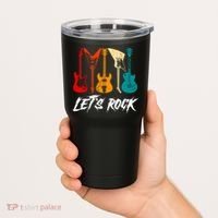 Guitarist Guitar Player Rock Music Lover Guitar Tumbler thumb 2