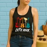 Guitarist Guitar Player Rock Music Lover Guitar Women's Tank Top thumb 2