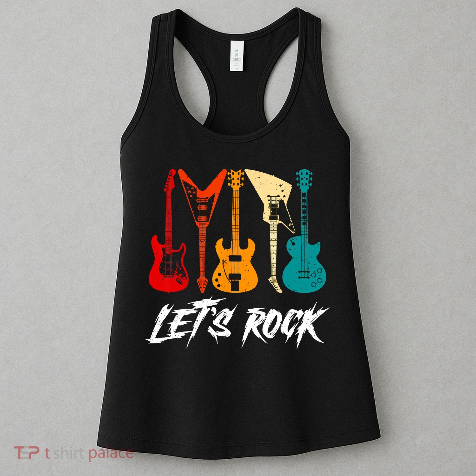Guitarist Guitar Player Rock Music Lover Guitar Women's Tank Top