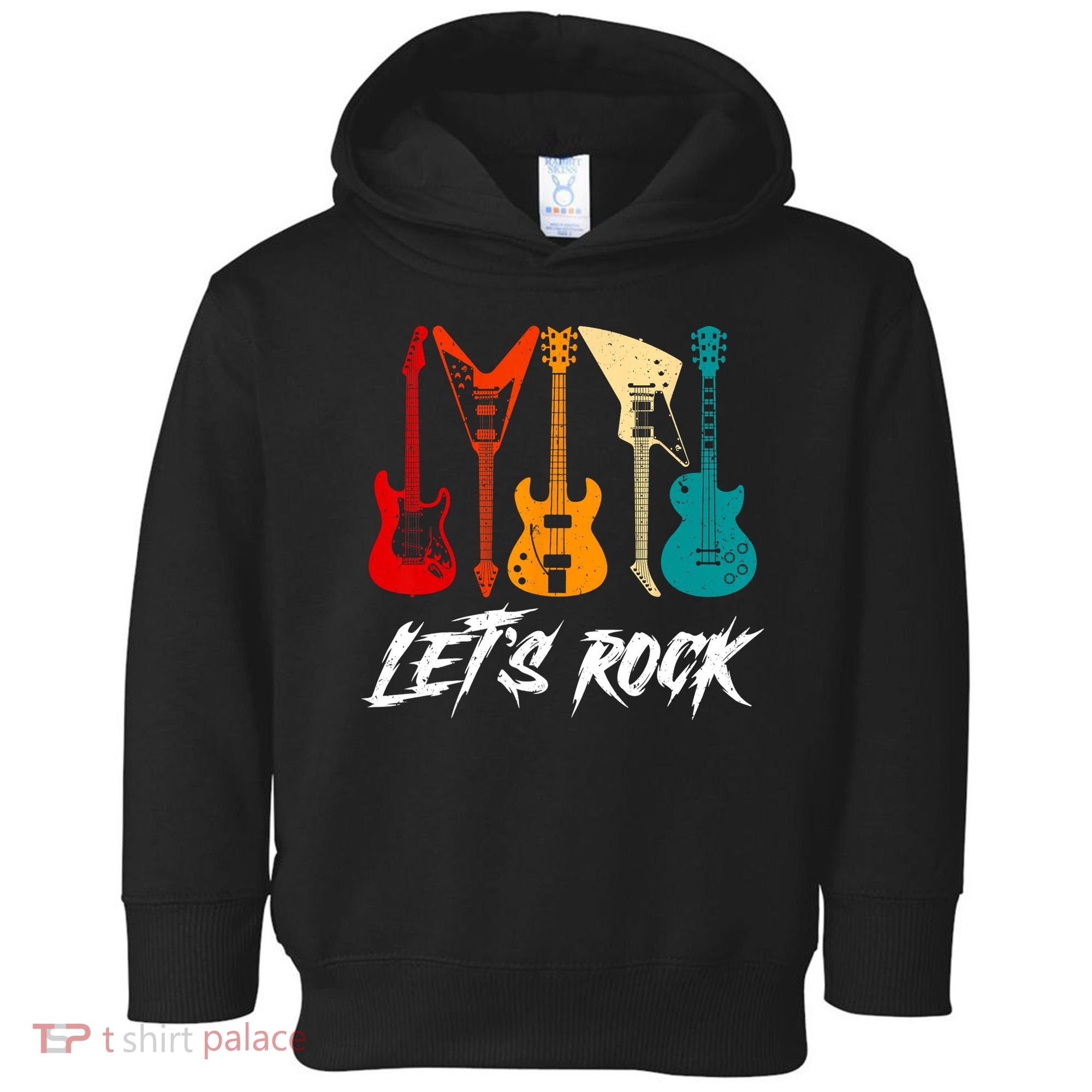 Guitarist Guitar Player Rock Music Lover Guitar Toddler Hoodie