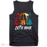 Guitarist Guitar Player Rock Music Lover Guitar Tank Top thumb 0