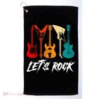 Guitarist Guitar Player Rock Music Lover Guitar Golf Towel thumb 0