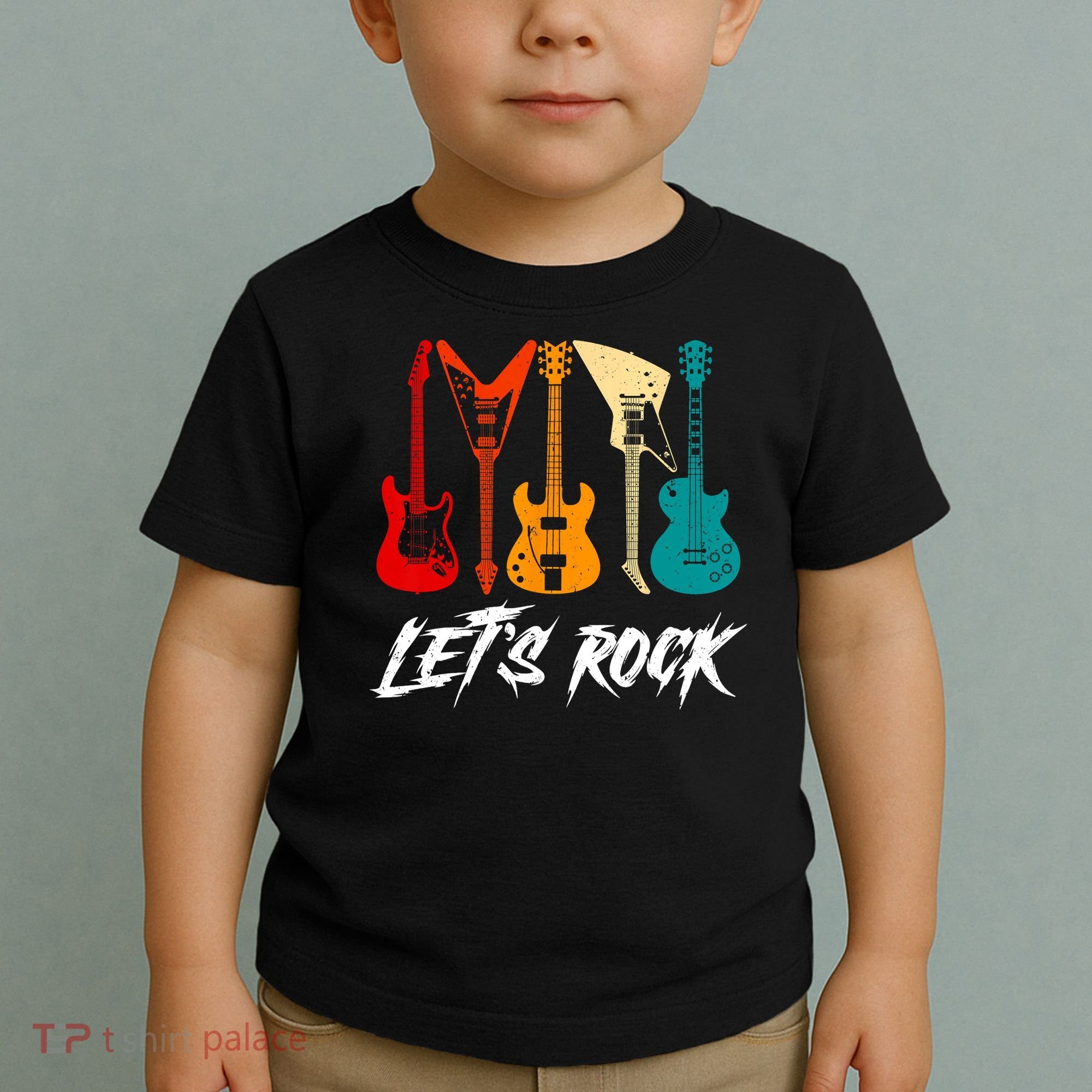 Guitarist Guitar Player Rock Music Lover Guitar Toddler T-Shirt