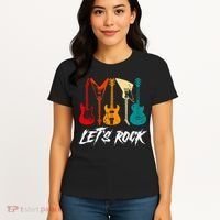 Guitarist Guitar Player Rock Music Lover Guitar Women's T-Shirt thumb 4