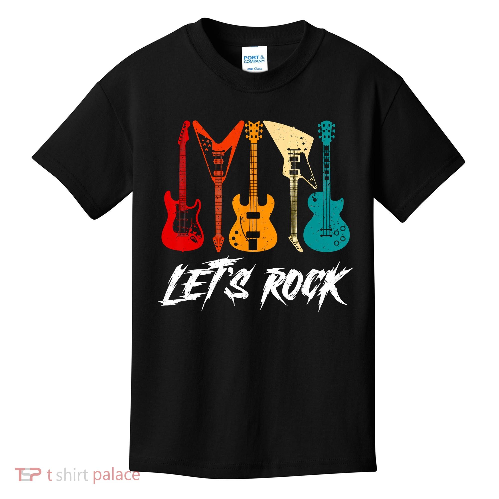 Guitarist Guitar Player Rock Music Lover Guitar Kids T-Shirt