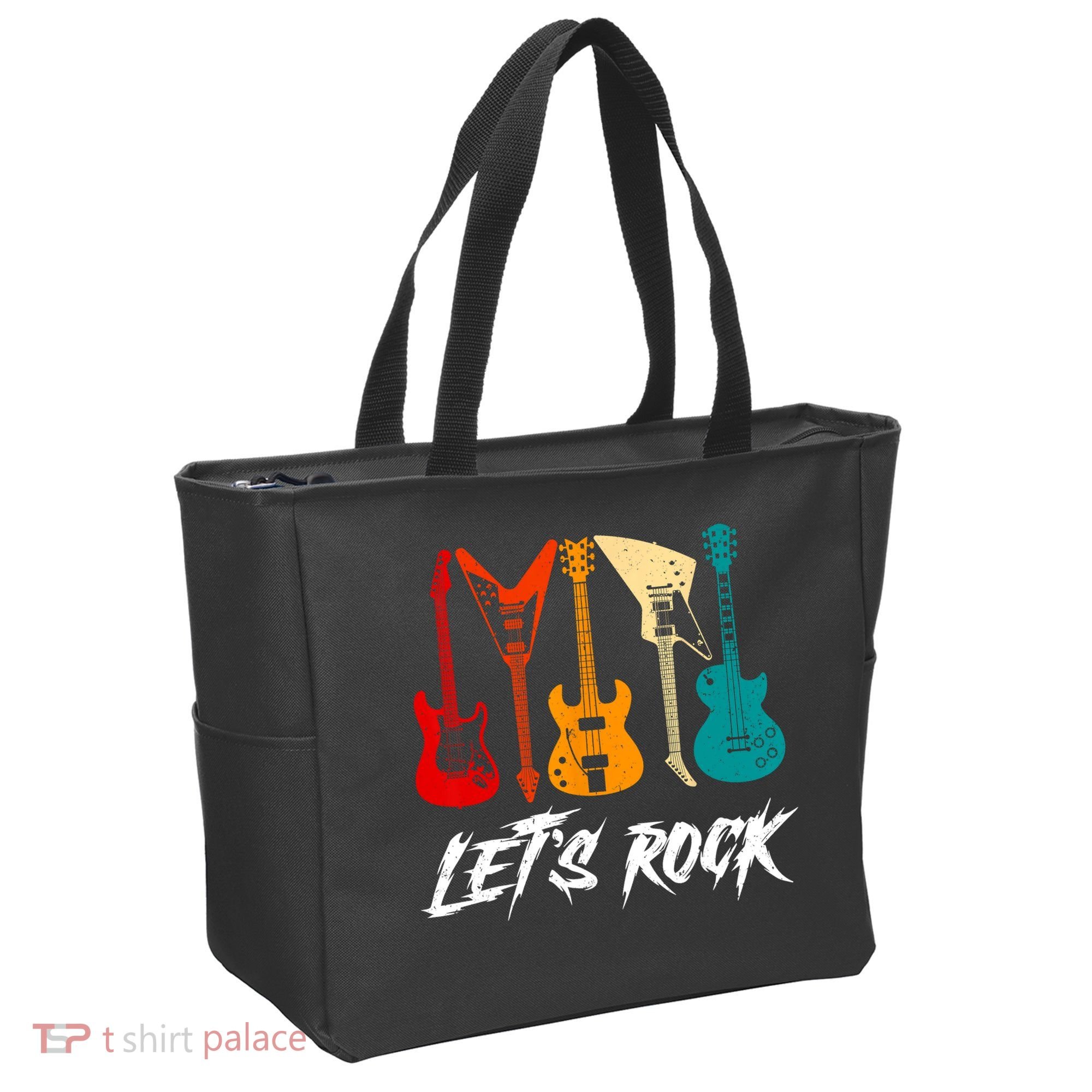 Guitarist Guitar Player Rock Music Lover Guitar Tote Bag