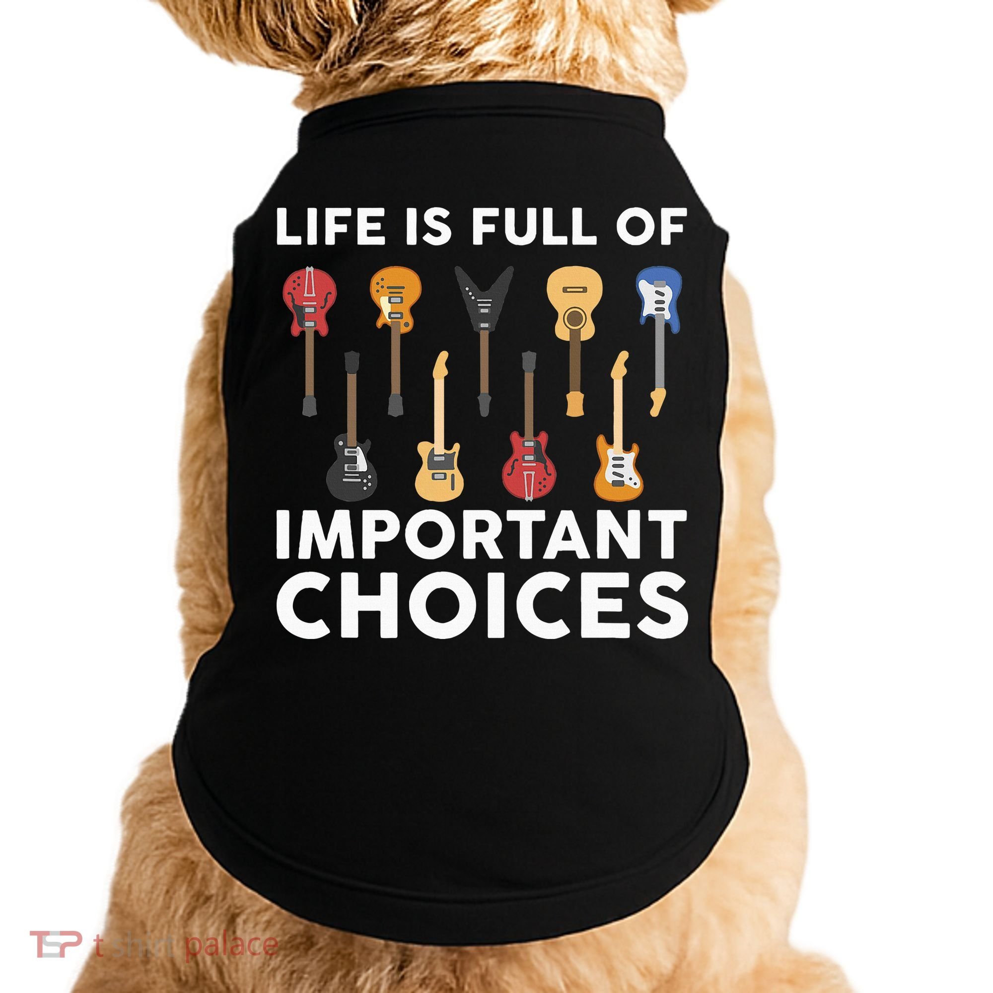 Guitarist Guitar Player Music Lover Doggie Tank