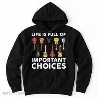 Guitarist Guitar Player Music Lover Hoodie thumb 0
