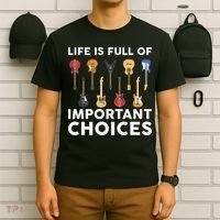 Guitarist Guitar Player Music Lover T-Shirt thumb 6