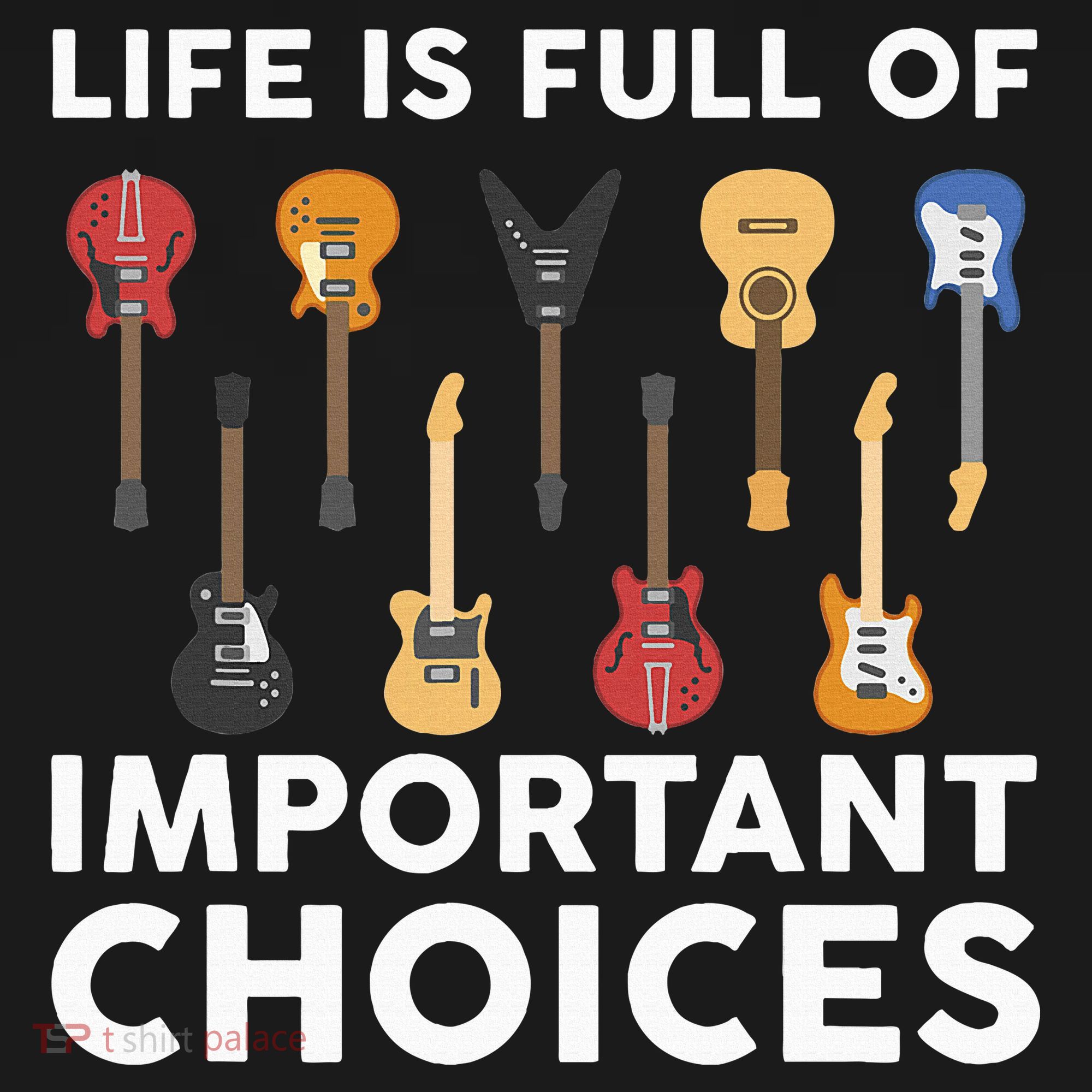 Guitarist Guitar Player Music Lover T-Shirt