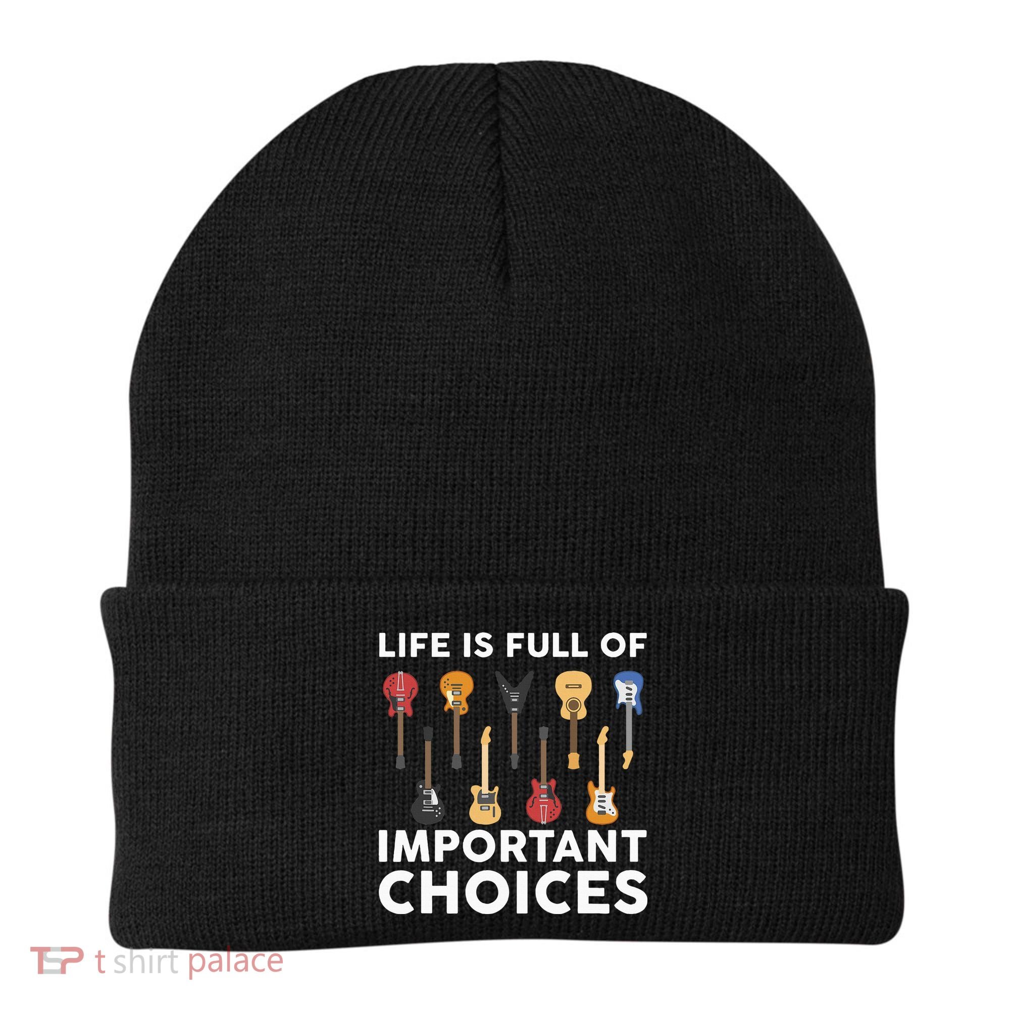 Guitarist Guitar Player Music Lover Beanie