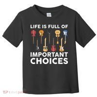 Guitarist Guitar Player Music Lover Toddler T-Shirt thumb 0