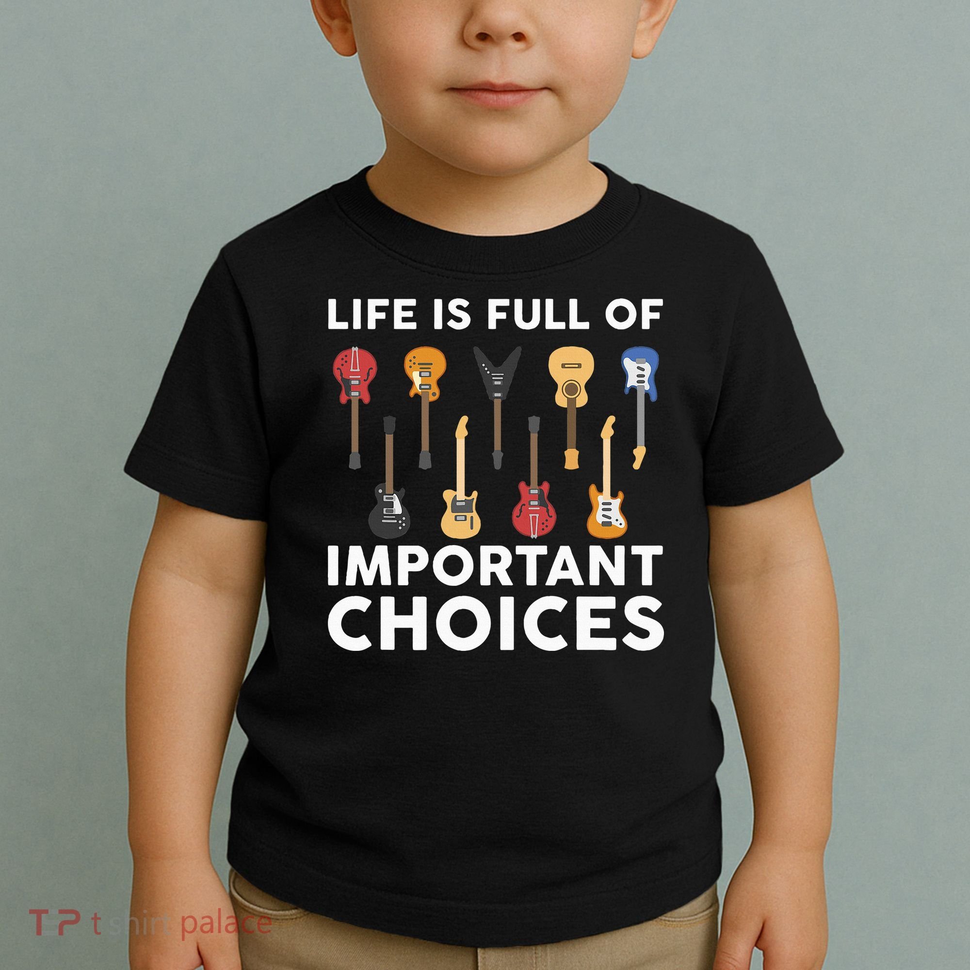Guitarist Guitar Player Music Lover Toddler T-Shirt
