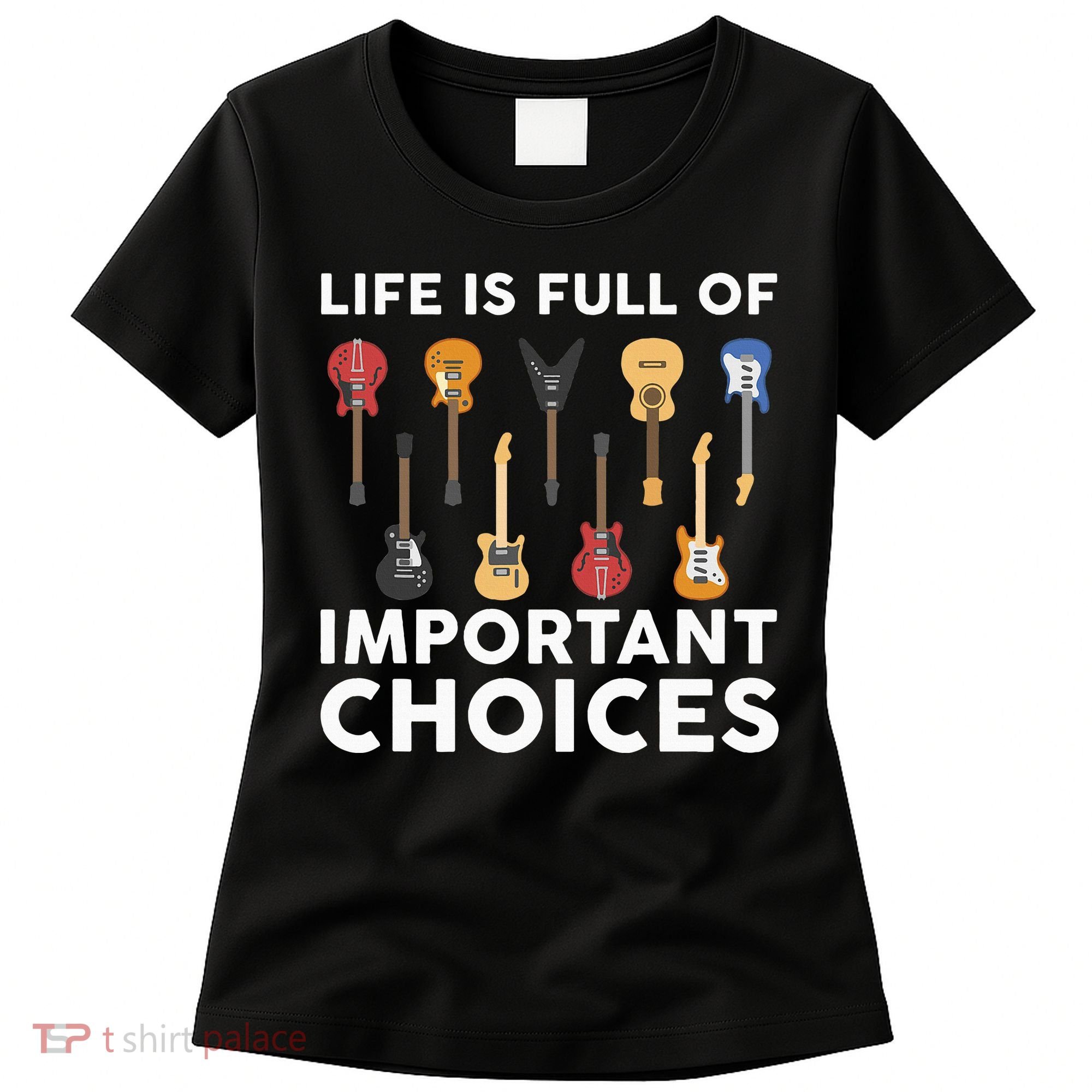 Guitarist Guitar Player Music Lover Women's T-Shirt