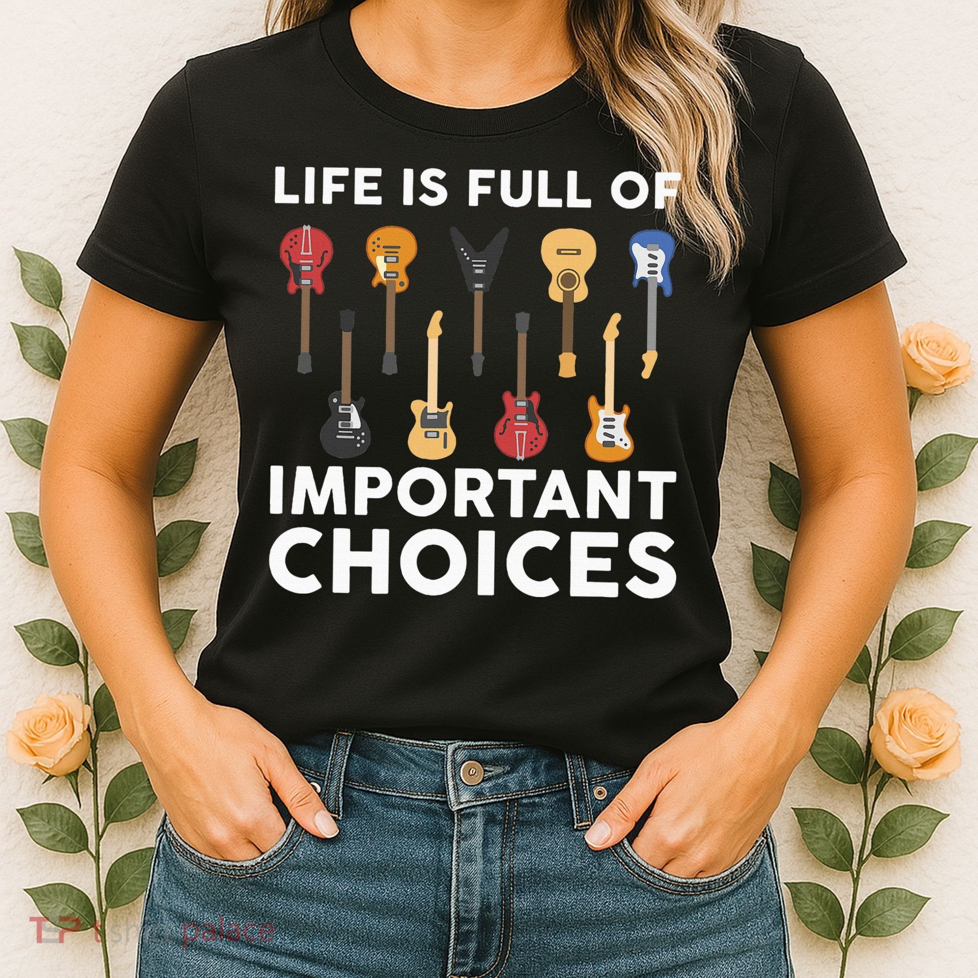 Guitarist Guitar Player Music Lover Women's T-Shirt