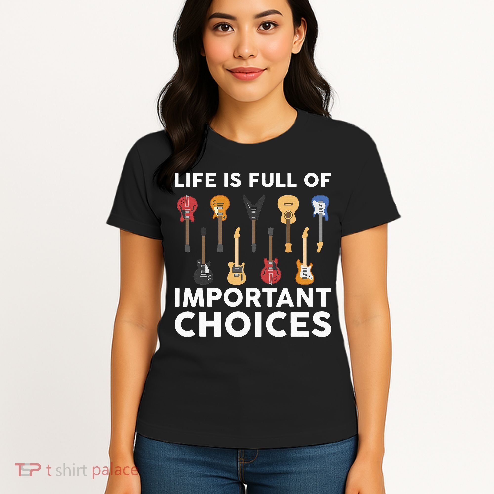 Guitarist Guitar Player Music Lover Women's T-Shirt