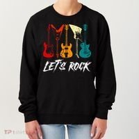 Guitarist Guitar Player Rock Music Lover Guitar Women's Sweatshirt thumb 0