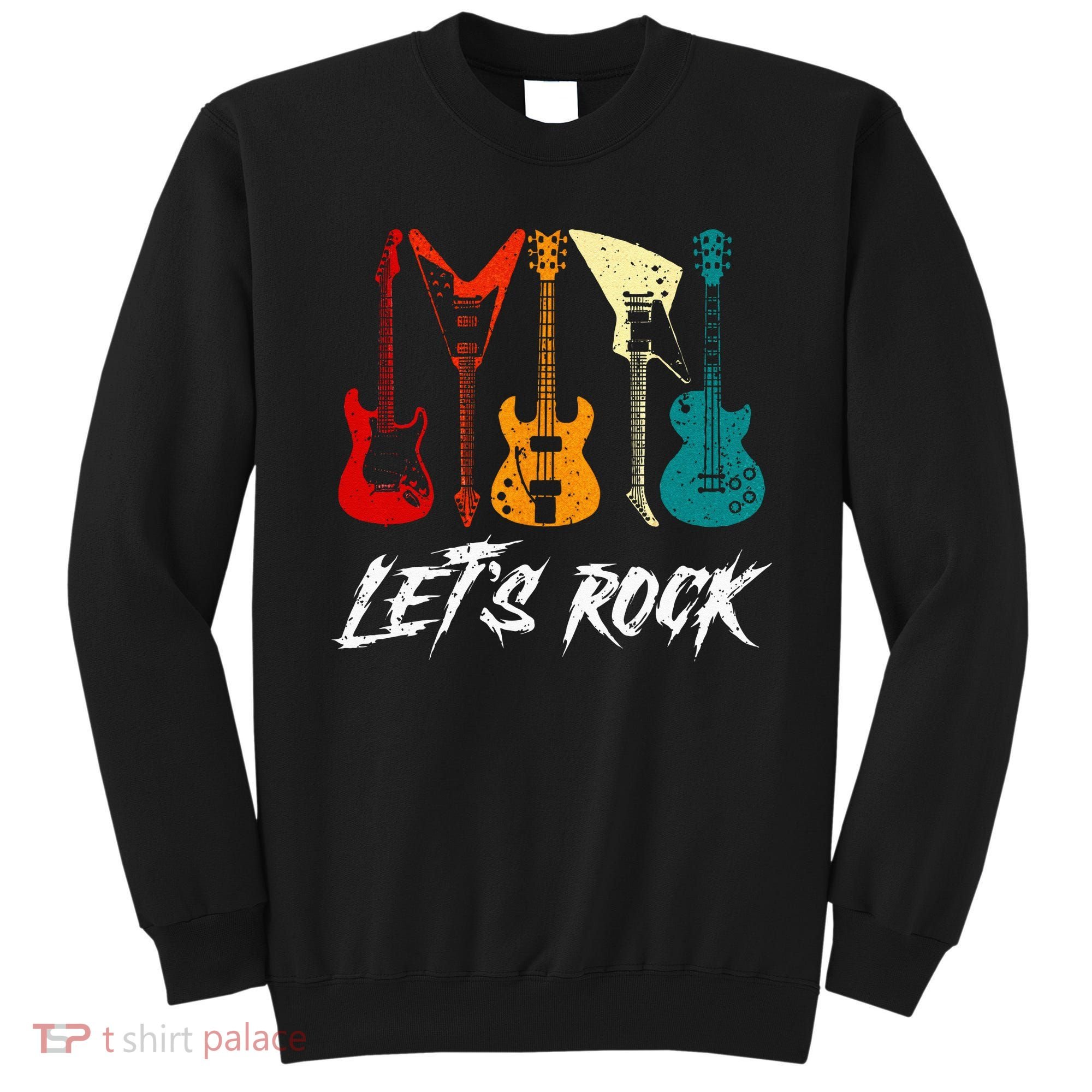 Guitarist Guitar Player Rock Music Lover Guitar Sweatshirt