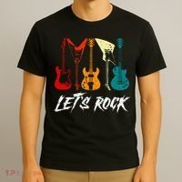 Guitarist Guitar Player Rock Music Lover Guitar T-Shirt thumb 3