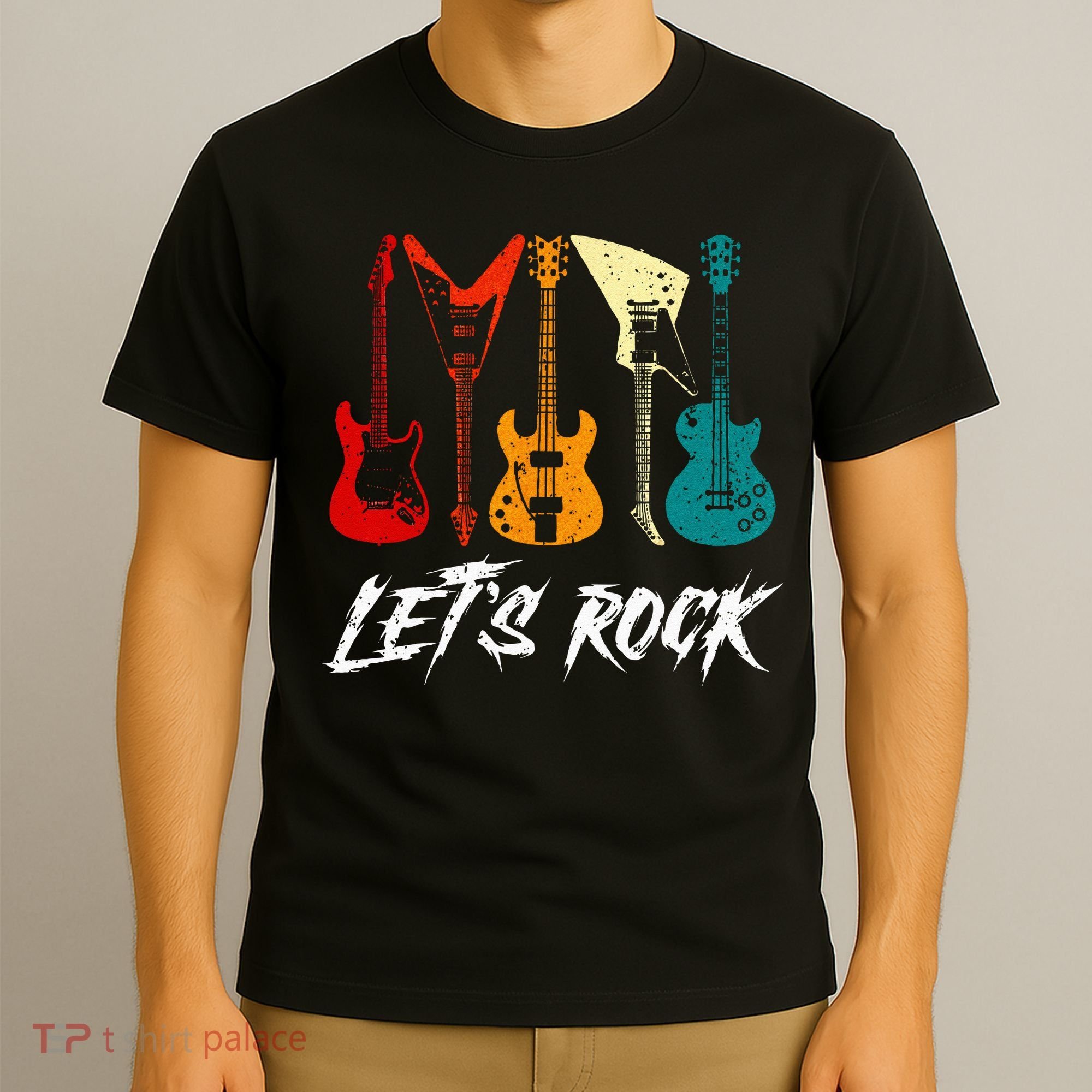 Guitarist Guitar Player Rock Music Lover Guitar T-Shirt