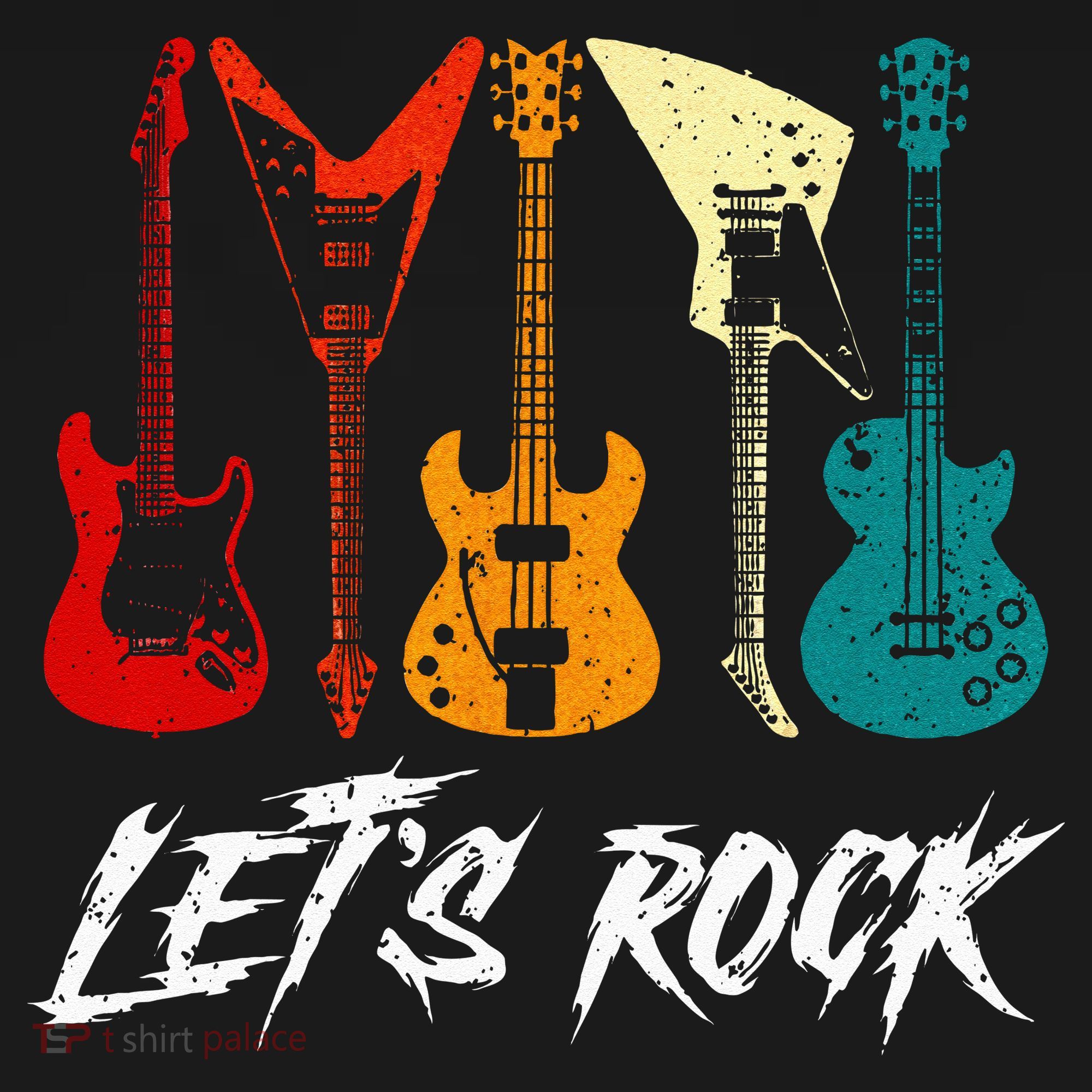 Guitarist Guitar Player Rock Music Lover Guitar T-Shirt