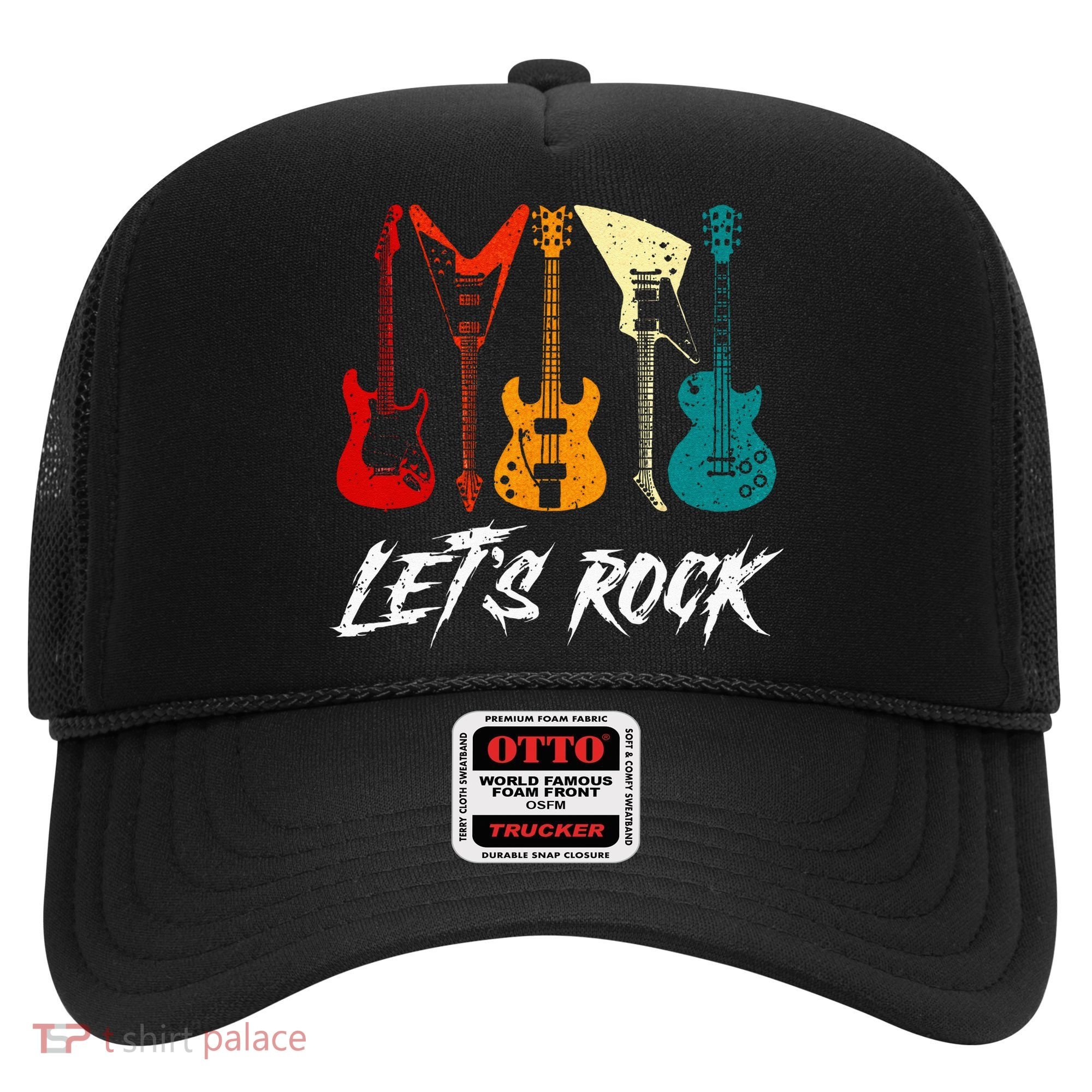 Guitarist Guitar Player Rock Music Lover Guitar Hat