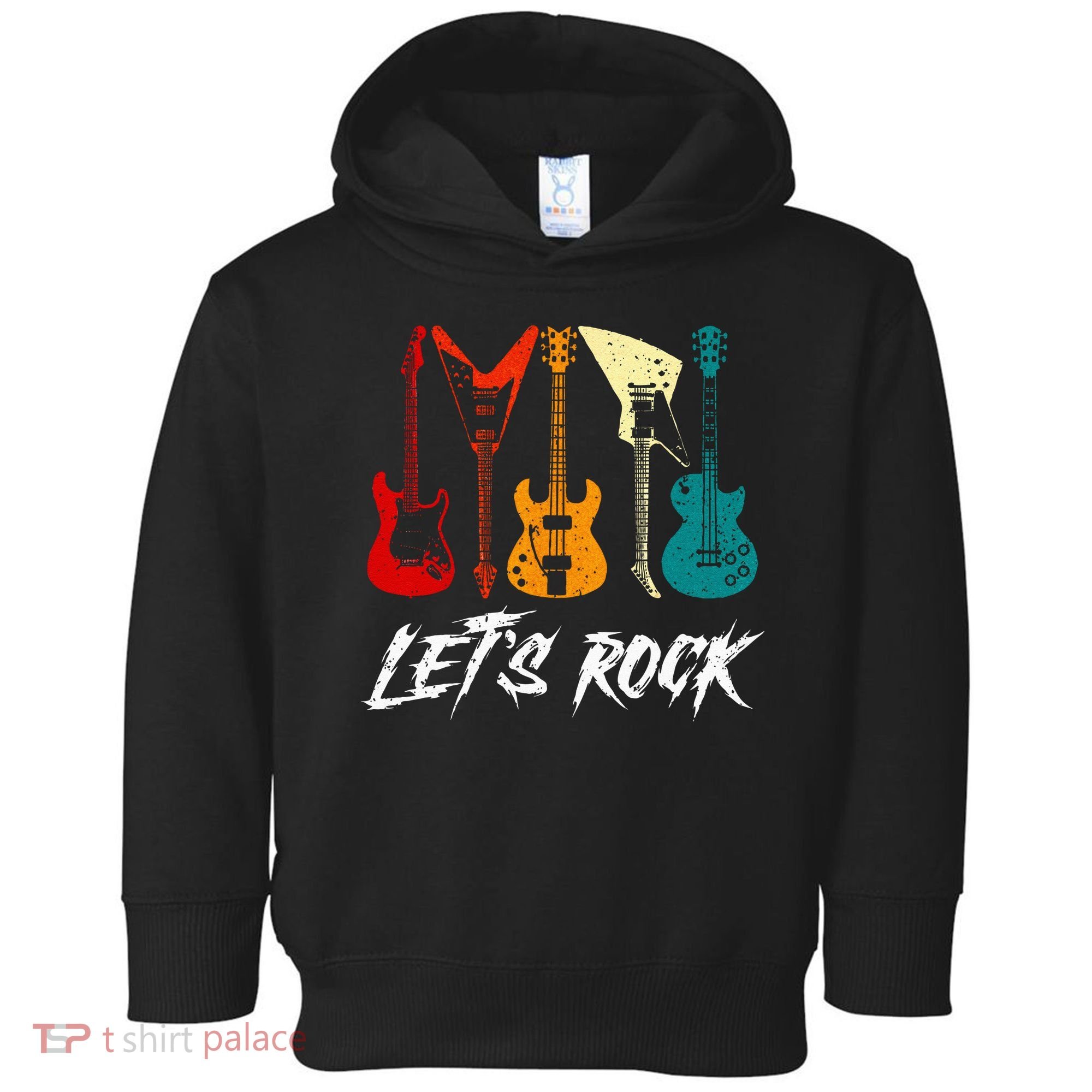 Guitarist Guitar Player Rock Music Lover Guitar Toddler Hoodie
