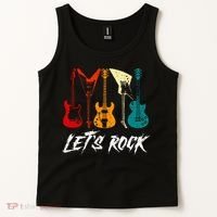 Guitarist Guitar Player Rock Music Lover Guitar Tank Top thumb 2