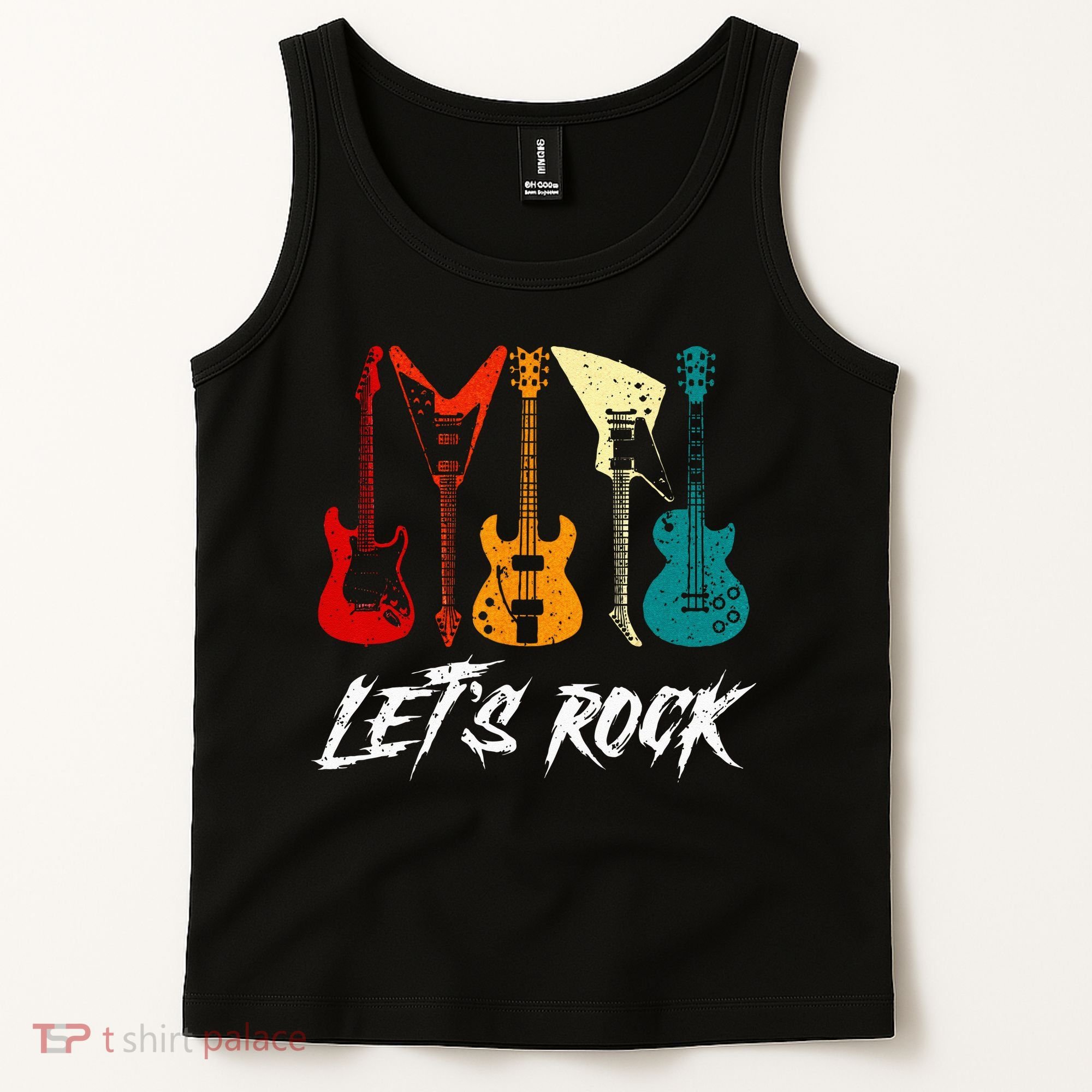 Guitarist Guitar Player Rock Music Lover Guitar Tank Top