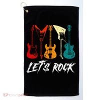Guitarist Guitar Player Rock Music Lover Guitar Golf Towel thumb 0