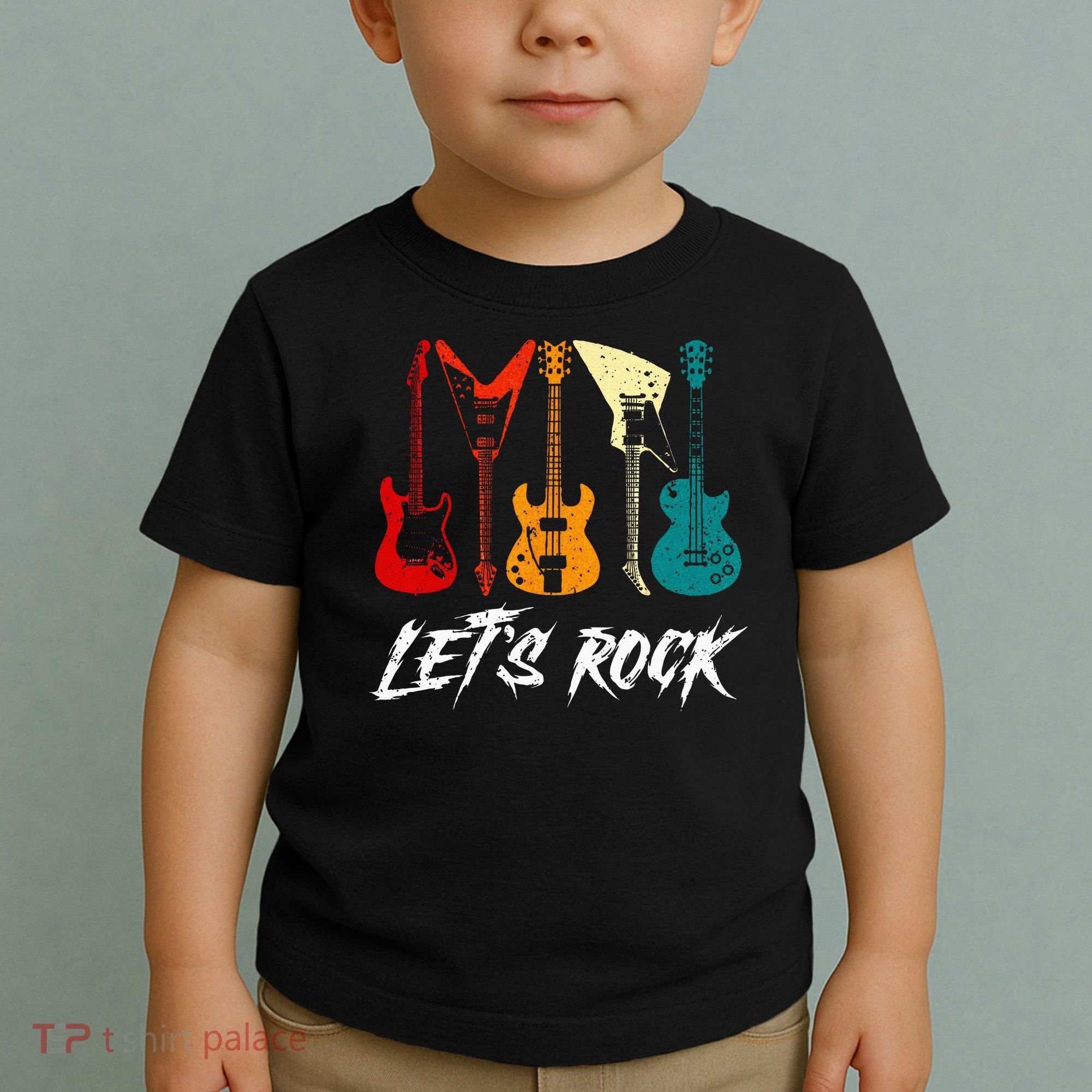 Guitarist Guitar Player Rock Music Lover Guitar Toddler T-Shirt