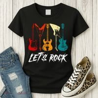 Guitarist Guitar Player Rock Music Lover Guitar Women's T-Shirt thumb 3