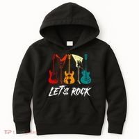 Guitarist Guitar Player Rock Music Lover Guitar Kids Hoodie thumb 0