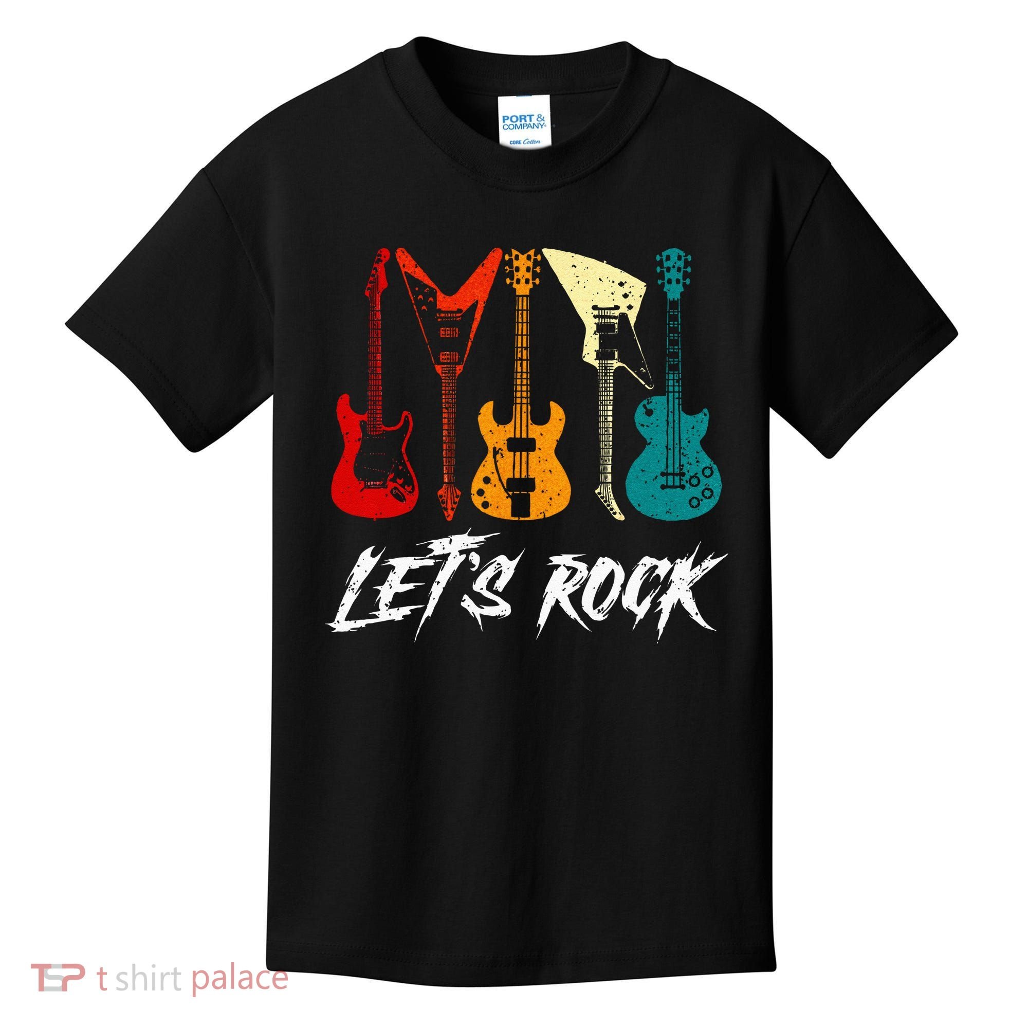 Guitarist Guitar Player Rock Music Lover Guitar Kids T-Shirt