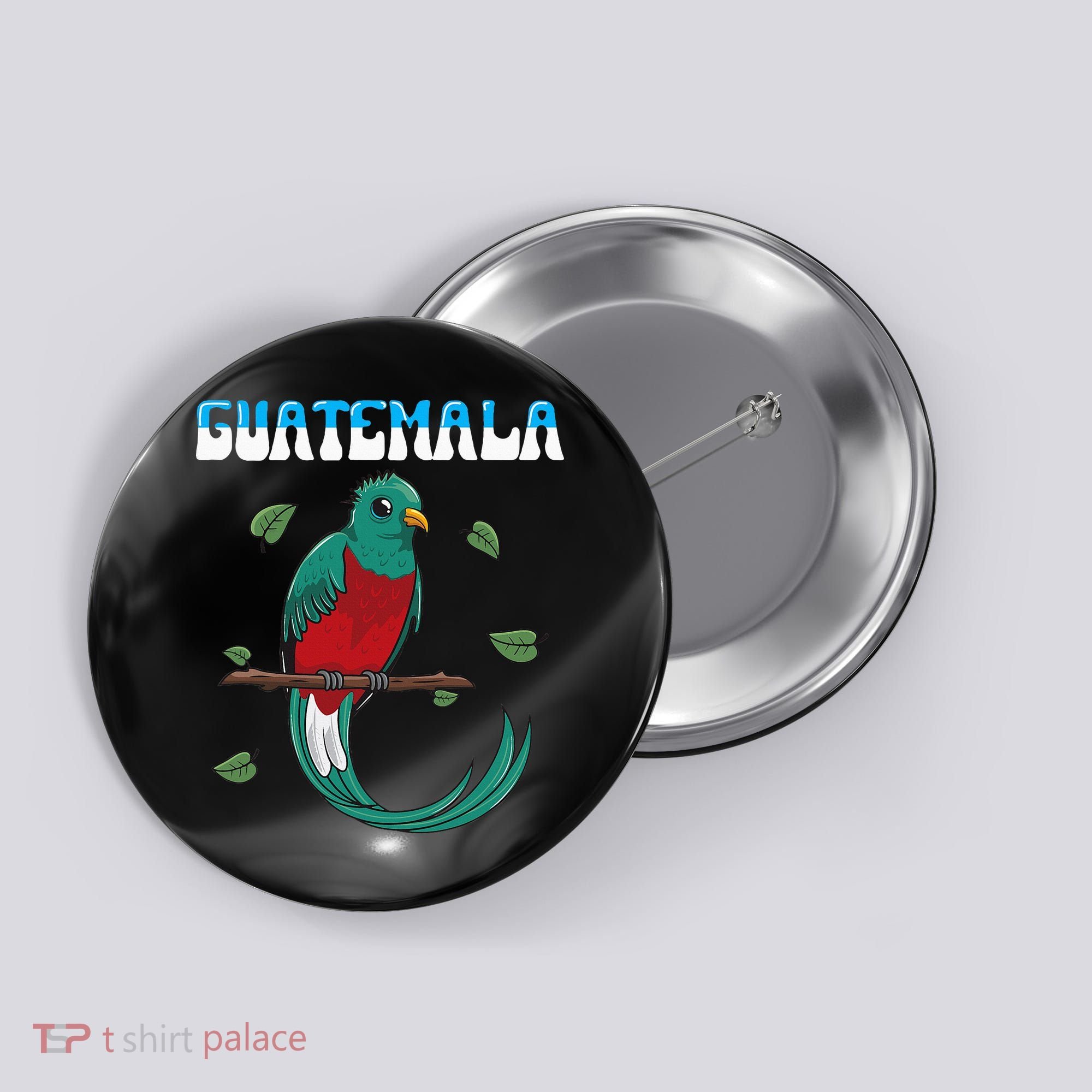 Guatemala Guatemalan Quetzal Button